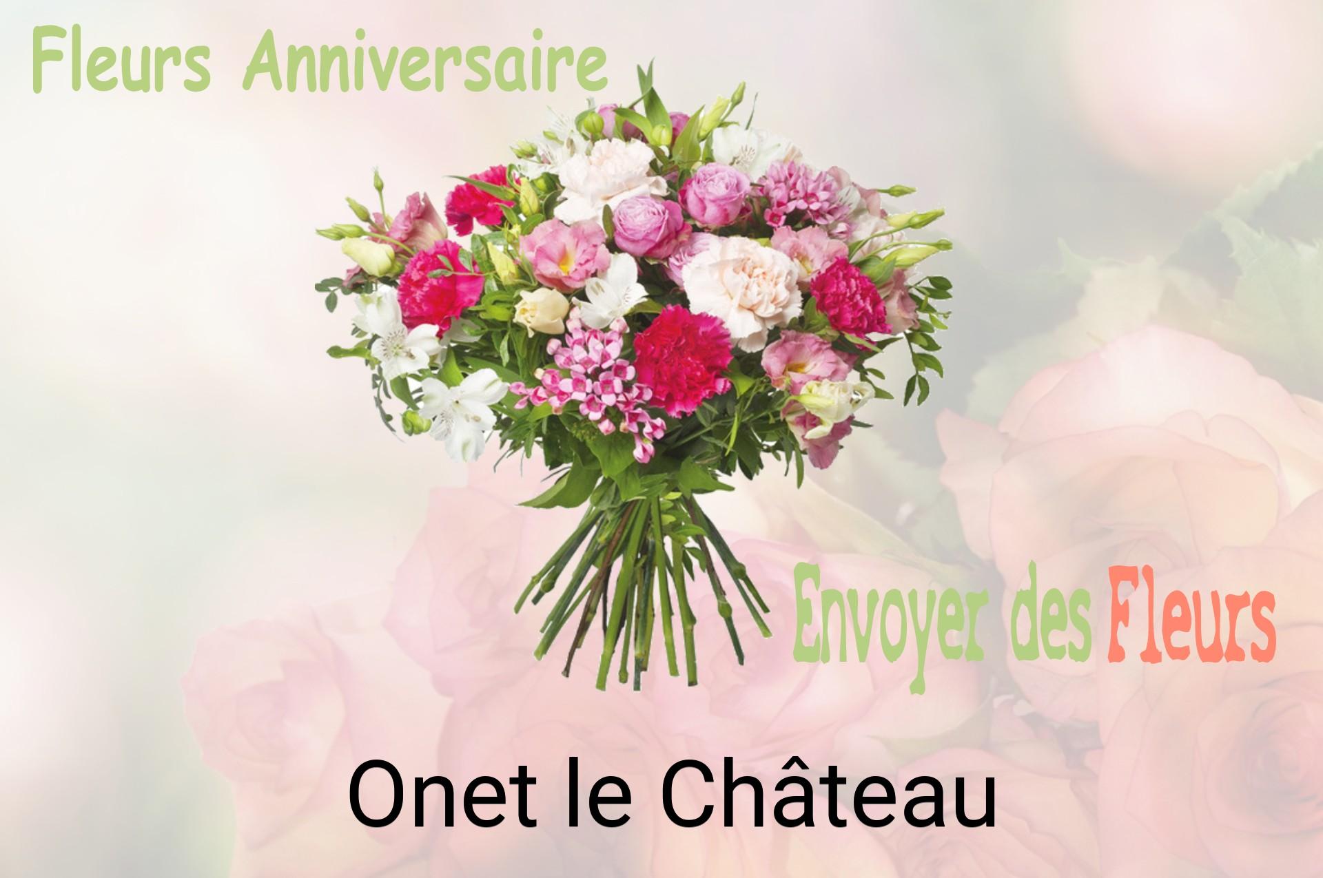 Bouquet de fleurs d’anniversaire livré à Onet-le-Château