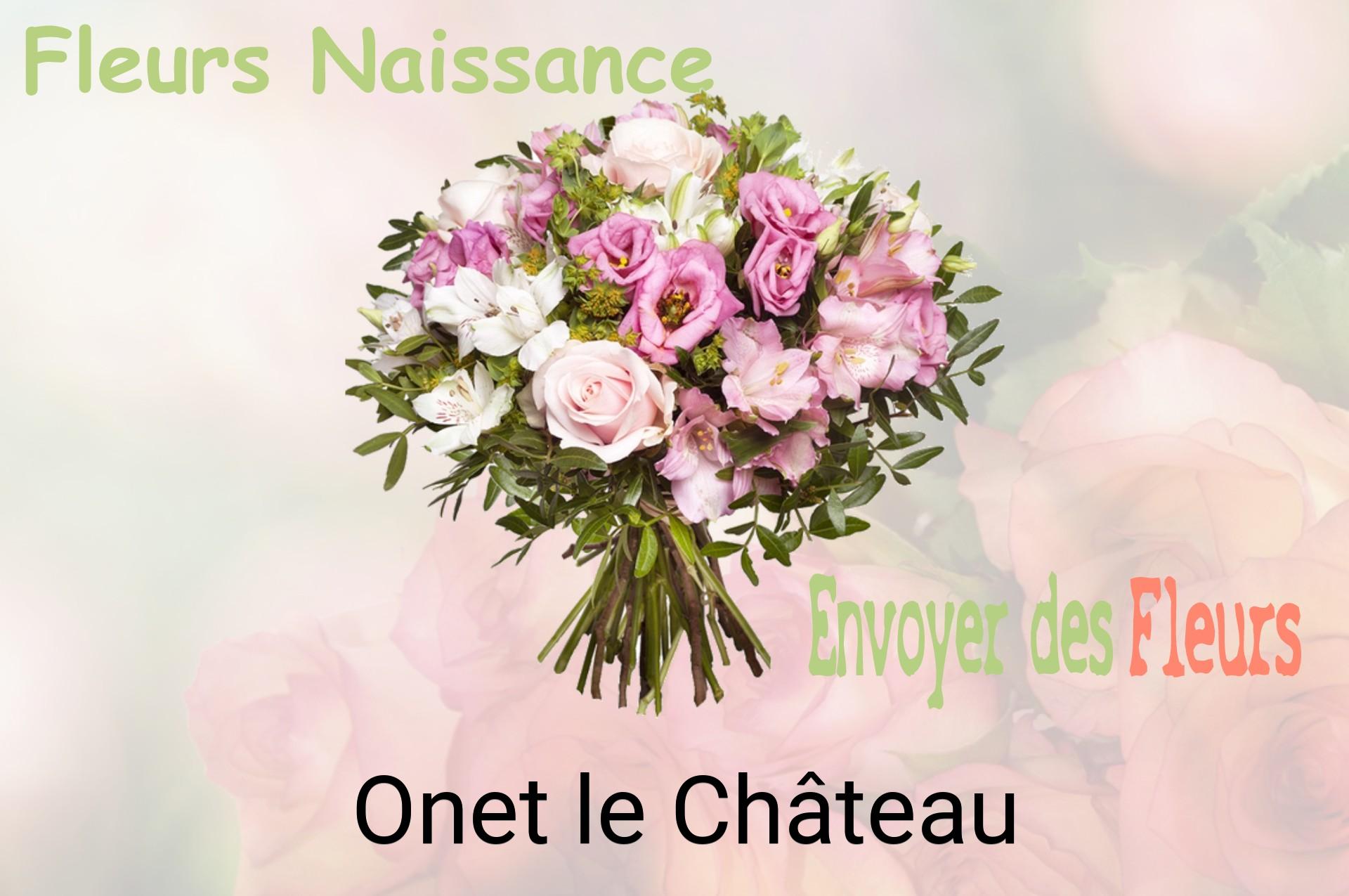 Bouquet de fleurs de naissance livré à Onet-le-Château